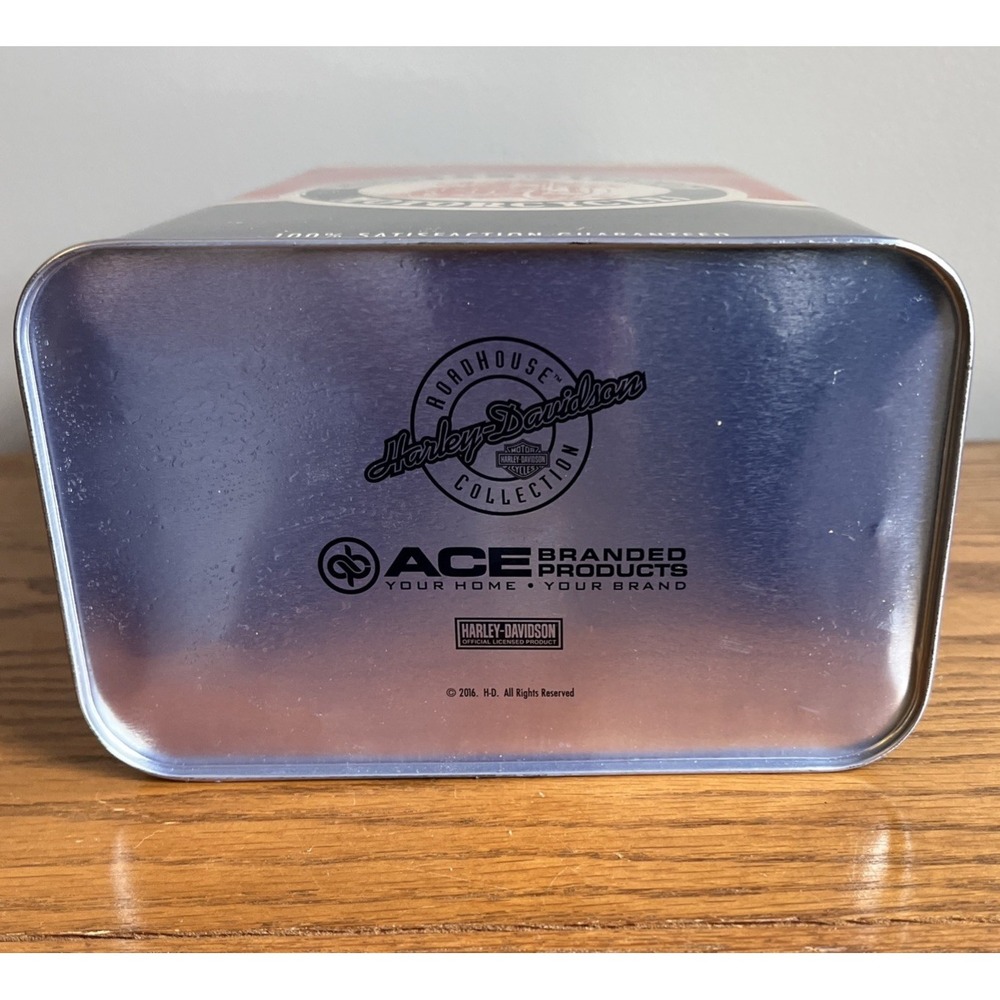 Harley-Davidson Roadhouse Collection Tin Metal Container Collectible Oil Can - Picture 6 of 13